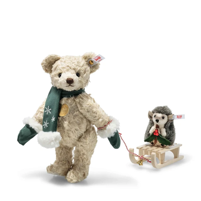 STEIFF Teddy Bear With Hedgehog(限量版)