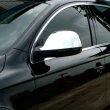 【IDFR】Audi 奧迪 Q7 2007~2009 鍍鉻銀 後視鏡蓋 後照鏡 外蓋飾貼(後視鏡蓋 照後鏡外蓋)