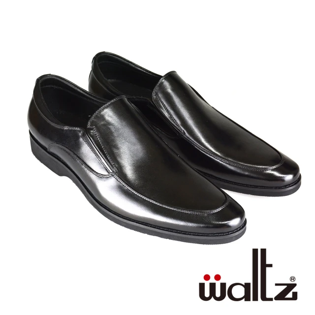 Waltz 休閒紳士鞋系列 舒適皮鞋 魔鬼氈設計 紳士鞋(4