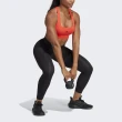 【adidas 愛迪達】Opt St 78 Tig 女 緊身褲 內搭褲 運動 健身 訓練 高腰 彈力 暗袋 黑(HS9931)