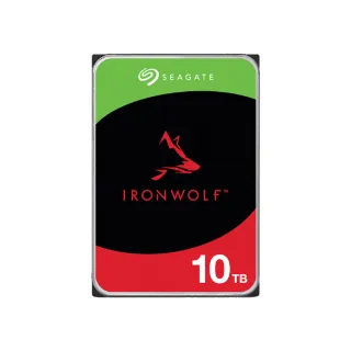 【SEAGATE 希捷】IronWolf 10TB 3.5吋 7200轉 256MB NAS 內接硬碟(ST10000VN000)