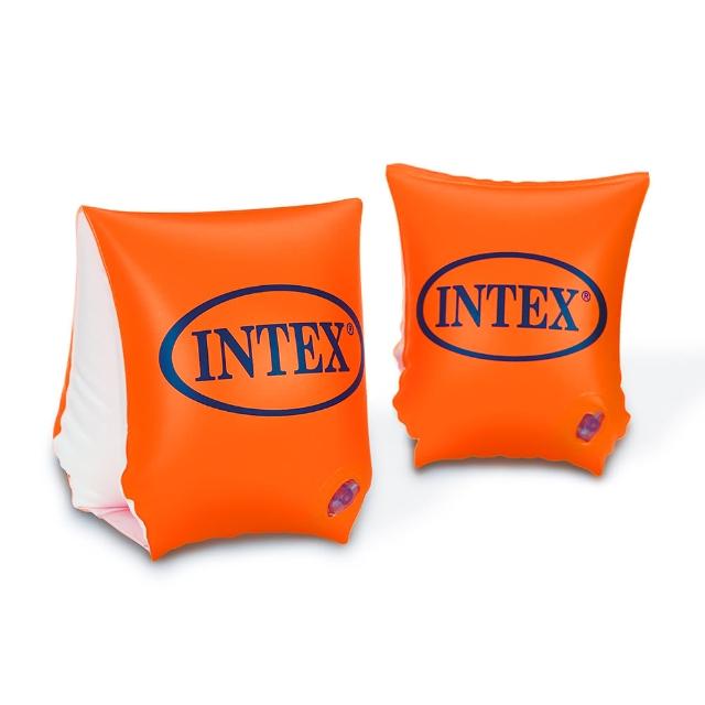 【INTEX】Vencedor 豪華型手臂浮圈 小(游泳充氣浮水背心  手臂浮圈 浮力圈 兒童學習 水上玩具-2入)