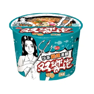 【味丹】双響泡－沙茶鍋燒湯麵 12桶/箱 113g/碗(泡麵)