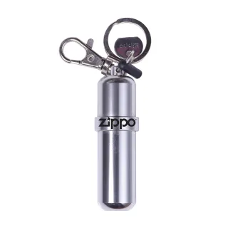 【Zippo】打火機油補充瓶+鑰匙圈(美國防風打火機)