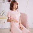【La Felino 羅絲美】天使之吻100%純棉短袖洋裝睡衣(R2127)