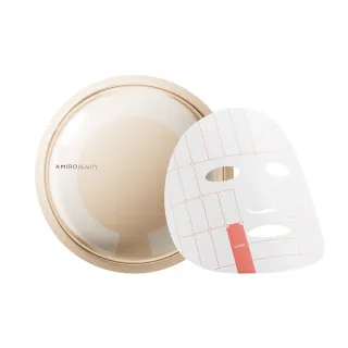【AMIRO】BEAUTY 塑顏水光緊緻面膜 25ml 單片(緊緻 保濕 保養 補水 淡紋 蓋章面膜 情人節 禮物 抗老)
