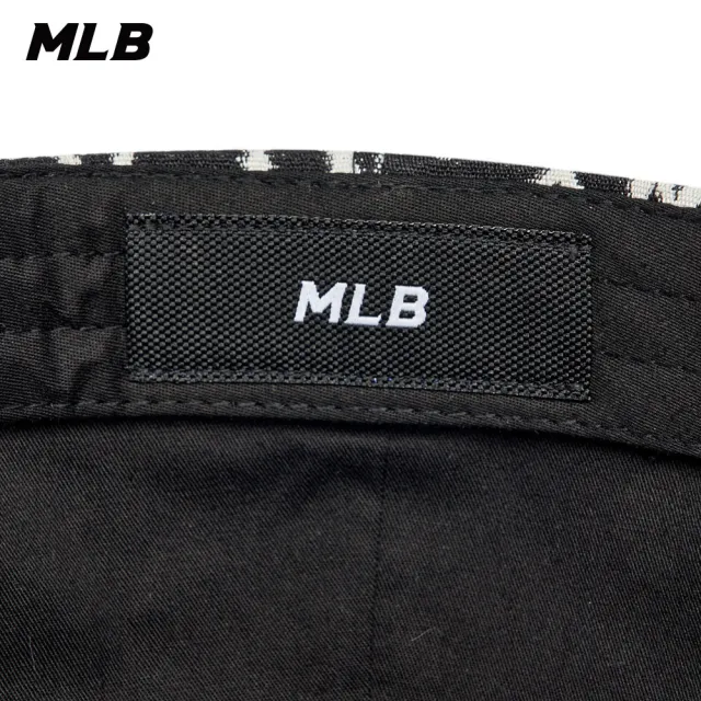 【MLB】可調式硬頂棒球帽 MONOGRAM系列 紐約洋基隊(3ACPM023N-50BKS)