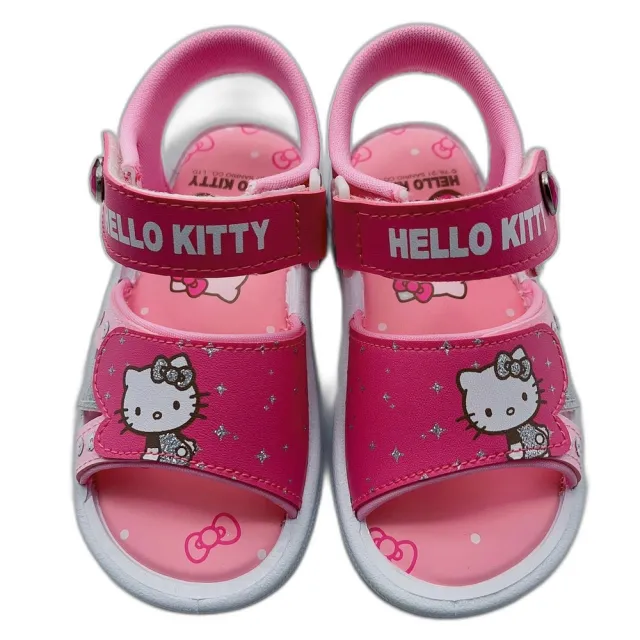 【樂樂童鞋】台灣製三麗鷗可愛涼鞋--二色可選(Kitty童鞋 台灣製涼鞋)