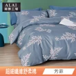 【ALAI 寢飾工場】台灣製 舒柔棉被套床包組 多款任選(單人/雙人/加大 均一價)