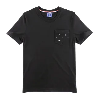 【California Republic】GOLDEN STATE圓點熊口袋圓領棉 男TEE