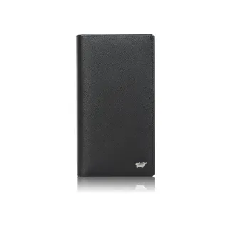 【BRAUN BUFFEL 德國小金牛】台灣總代理 亞當 17卡長夾-黑色(BF504-631-BK)
