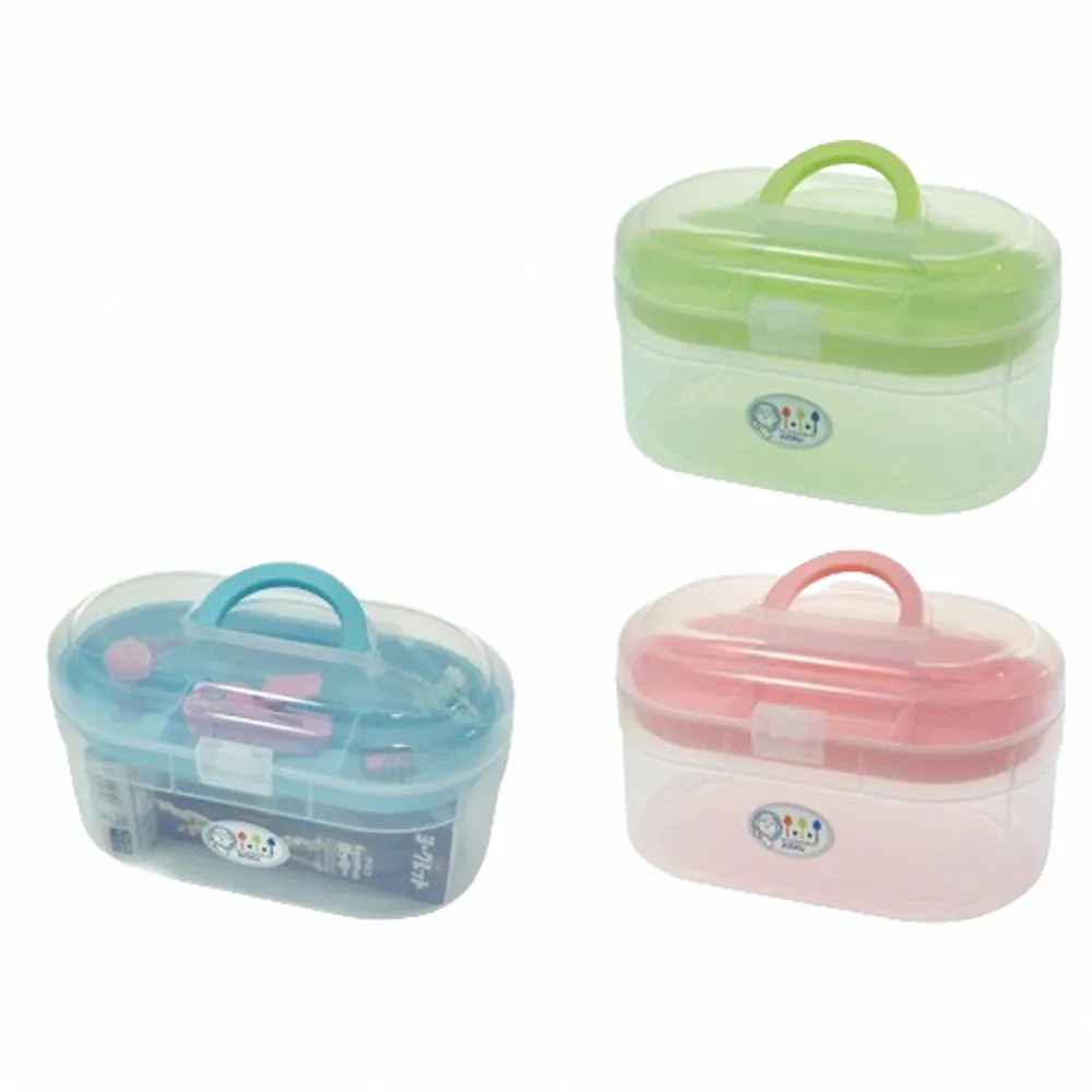 【生活King】大菠蘿收納箱/收納盒/置物盒/工具箱(隨機出貨)