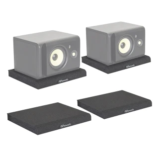 【Gator Frameworks】ISOPAD-LG 8吋監聽喇叭防震墊-1對(減少共振並增強清晰度與音質)