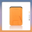 【POLYWELL】磁吸式手機支架 Magsafe 卡夾 卡包 折疊式 皮革質感 適用iPhone