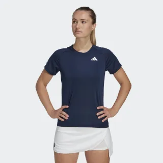 【adidas 官方旗艦】TENNIS CLUB 短袖上衣 網球 女 HS1447