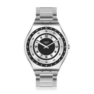 【SWATCH】Skin Irony 超薄金屬系列手錶 RINGS OF IRONY 男錶 女錶 瑞士錶 錶(42mm)