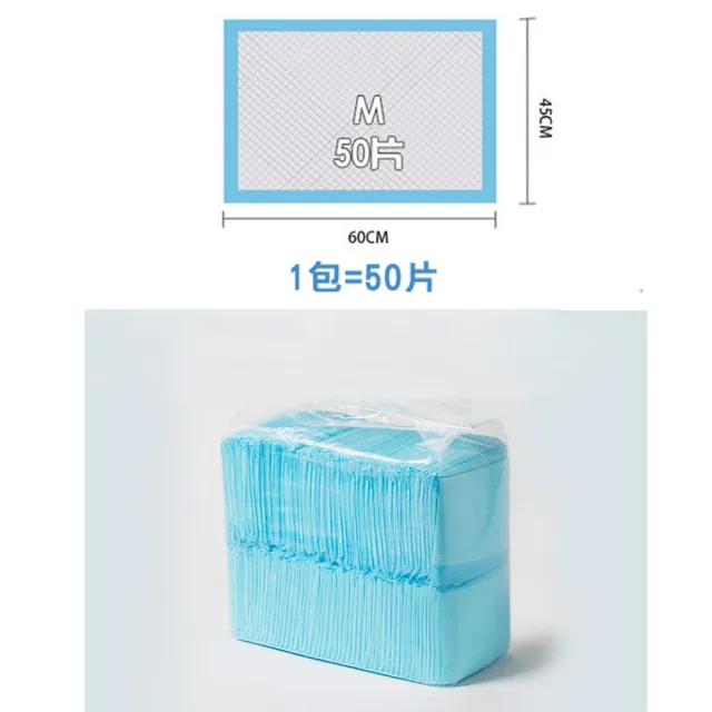 【萌貝貝】超值組 加厚寵物訓練吸水尿墊X6包組 S/M/L(尿布 隔尿 一次性環保)