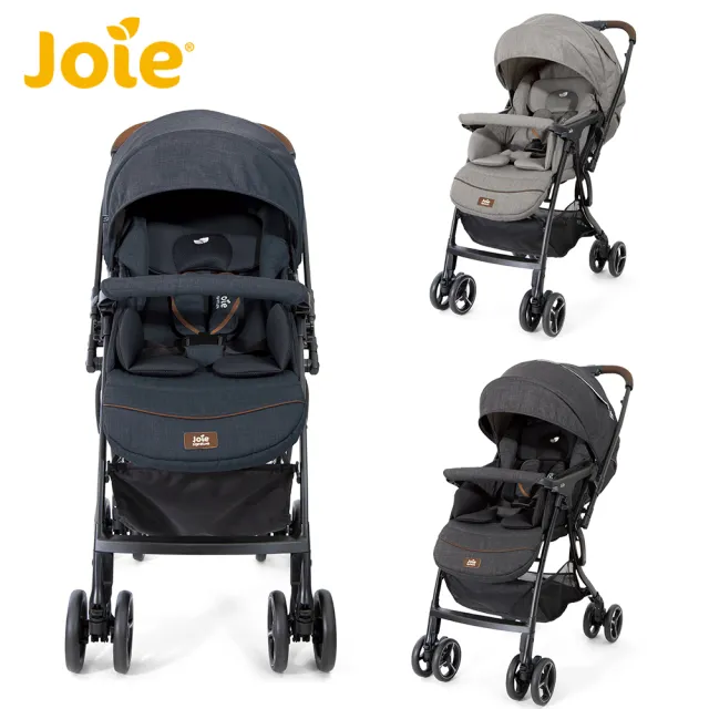 【JOIE】0-4歲雙向汽座透氣款+float 4WD drift 橫輕巧x雙向手推車(3色選擇)