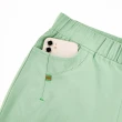 【ILEY 伊蕾】夏日粉彩色系縲縈直筒長褲(淺綠色；M-2L；1232016320)