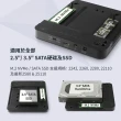 【Vantec 凡達克】多功能 M.2 SSD /SATA HDD 可對拷式硬碟外接座(CB-M2SAT-U3)