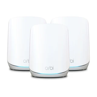 【NETGEAR】鍵盤滑鼠組★ Orbi RBK763 AX5400 三頻 WiFi6 Mesh分享器+羅技MK220無線鍵盤滑鼠組