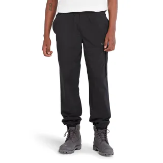 【Timberland】男款黑色抗紫外線可收納長褲(A6845001)