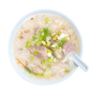 【潮小糜】人氣綜合組-即食粥 埔里鮮筍粥/滑蛋玉米雞腿粥/香芋瘦肉粥/鮮蝦扁蒲粥/蔬菜起司粥(400gX15包)