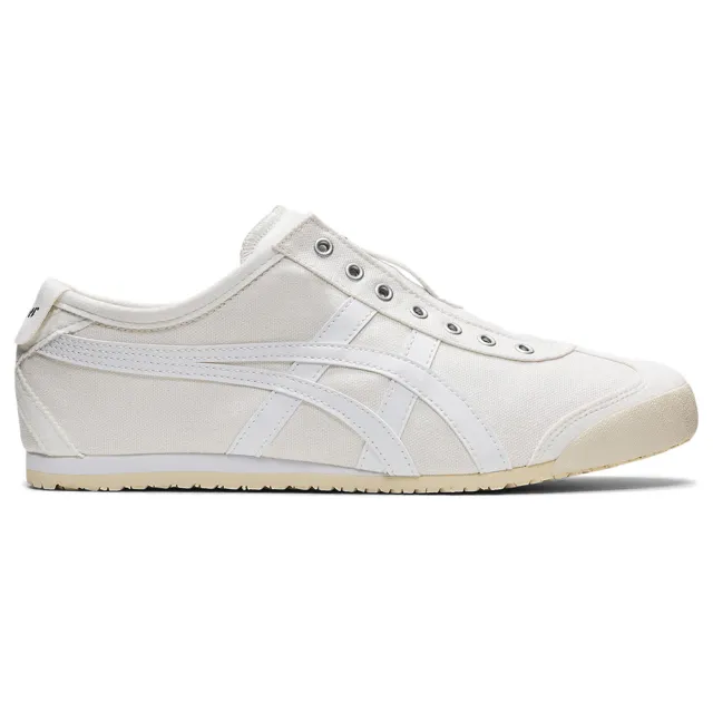 【Onitsuka Tiger】Onitsuka Tiger鬼塚虎-米白色MEXICO 66 SLIP-ON無鞋帶款(1183C141-100)