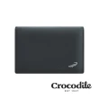 【Crocodile】鱷魚皮件 風琴式名片夾 真皮信用卡夾 4卡  0103-09407-01(Noble系列)