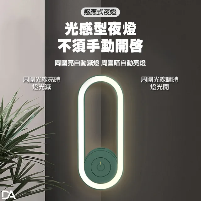 【DA】超聲波驅蚊燈 三入組(驅蚊/驅鼠/除螨/感光小夜燈 簡約設計不占空間)