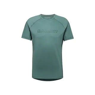 【Mammut 長毛象】Selun FL Logo T-Shirt 機能LOGO短袖T恤 深玉石綠 男款 #1017-05050