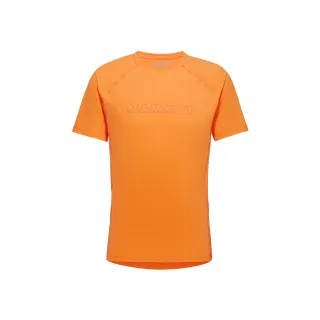 【Mammut 長毛象】Selun FL Logo T-Shirt 機能LOGO短袖T恤 柑桔橘 男款 #1017-05050