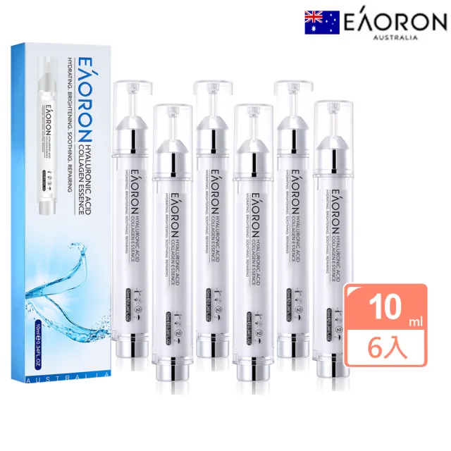 【EAORON】澳洲原裝塗抹式水光精華10ml(x6)