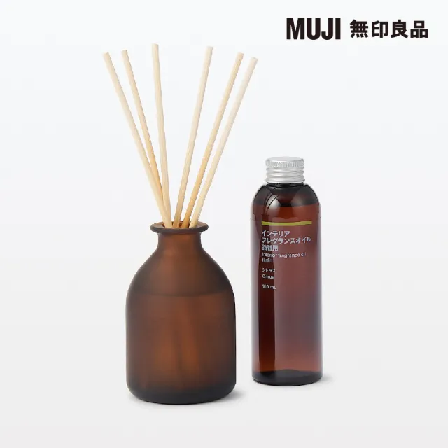 【MUJI 無印良品】空間芬香油/補充瓶/草本/180ml