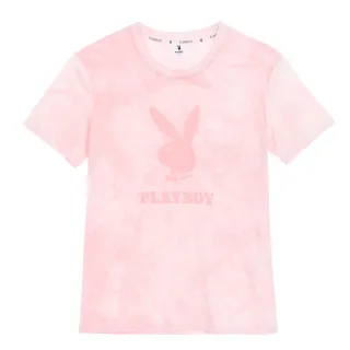 【PLAYBOY】渲染粉白上衣(粉色)