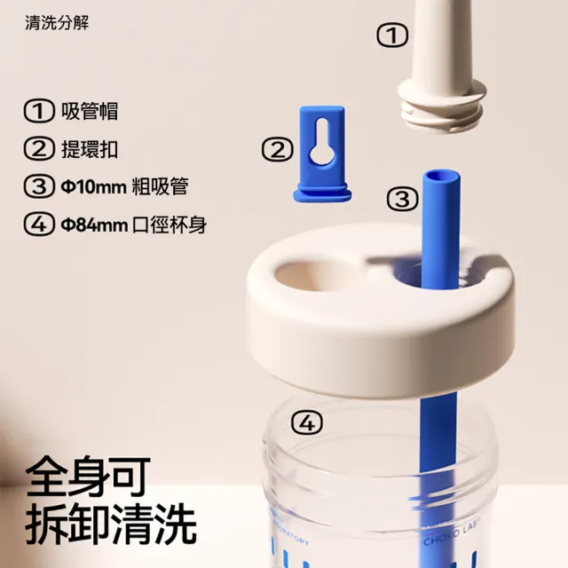 【CHAKO LAB】450ml環保隨行BOBO啵啵隨行杯