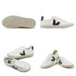 【VEJA】休閒鞋 Esplar Logo Leather 女鞋 白 黑 皮革 法國小白鞋 奶油底 百搭款(EO0200005A)
