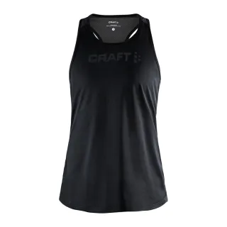 【CRAFT】女 CORE ESSENCE MESH SINGLET W BLACK 運動背心(1908747-999000)