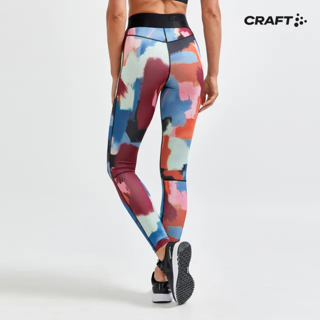 【CRAFT】女 CORE ESSENCE TIGHTS W-P SHADES/MULTI 運動緊身褲(1908772-159007)