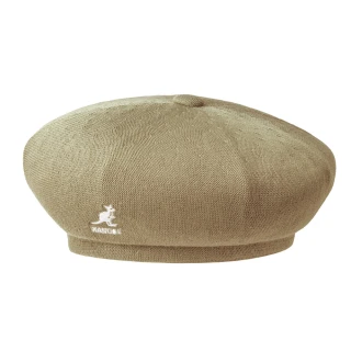 【KANGOL】BAMBOO JAX 貝蕾帽(燕麥色)