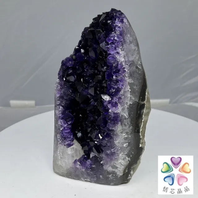 【恬芯晶品】天然頂級烏拉圭紫晶鎮A+20(天然頂級烏拉圭紫晶鎮帝王紫水晶招財開運風水財運業績財位)