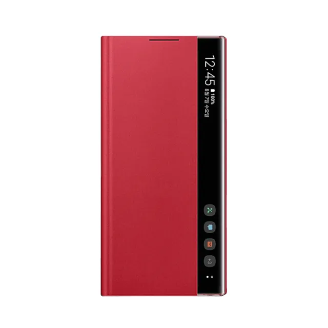 【Samsung 三星】GALAXY Note10 Clear View 原廠全透視感應皮套(公司貨-盒裝)