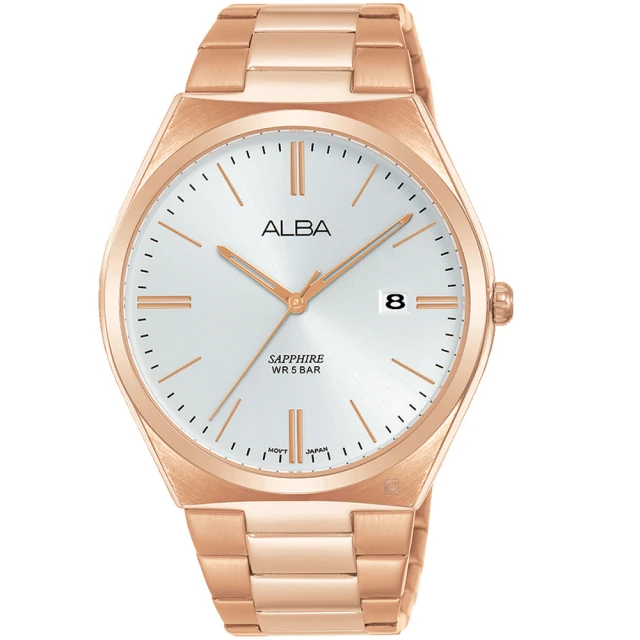 【ALBA】雅柏 PRESTIGE系列簡約時尚手錶(VJ42-X286K/AS9J60X1玫瑰金色41mm)