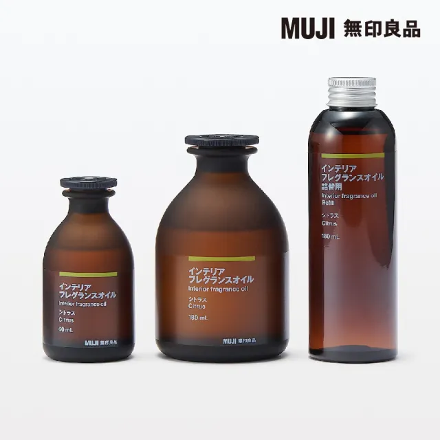 【MUJI 無印良品】空間芬香油/補充瓶/木質/180ml