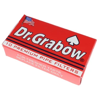 【Dr. Grabow】美國進口~煙斗用6mm濾心(10支入*3盒)