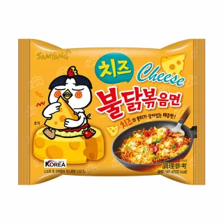 【韓國火辣雞】火辣雞肉風味鐵板炒麵起司風味