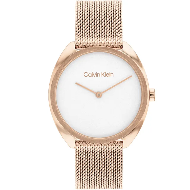 【CALVIN KLEIN】CK 都會時尚米蘭帶手錶-34mm 618 送禮(CK25200270)