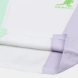 【KANGOL】韓國-KIDS 撞色袋鼠短袖T恤-淺綠/紫(W23SM414MT)