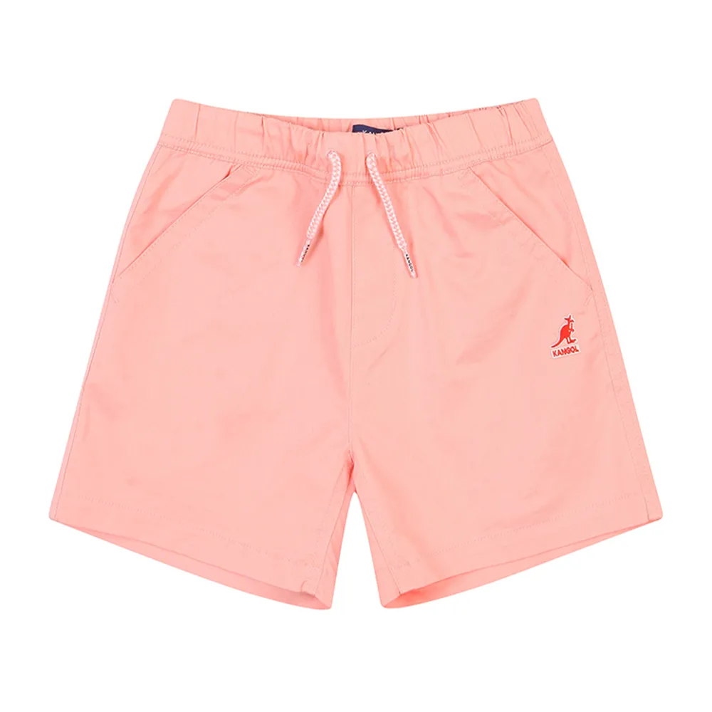 【KANGOL】韓國-KIDS 基本款短褲-粉紅色(W23SC404PK)
