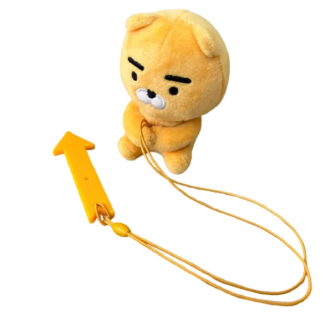 【Kakao Friends】萊恩高爾夫開球球梯固定器(可愛造型毛茸茸的配件)